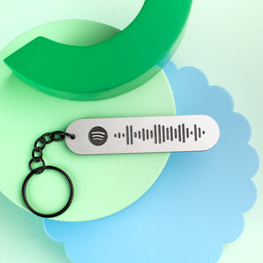 Spotify Shimmer Keyring
