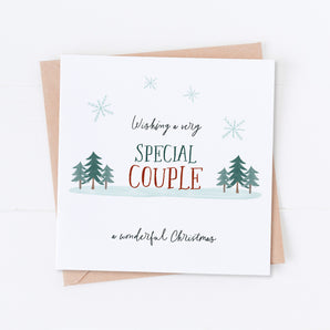 Special Couple at Christmas Card