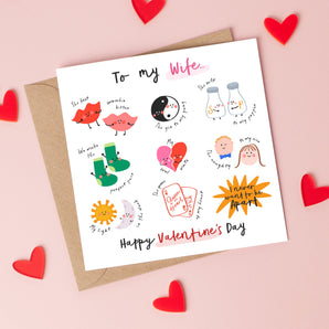 Wife Valentine's Day Card