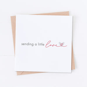 Sending a Little Love, Thinking of You Card