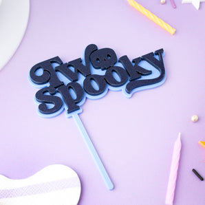 Two Spooky Cake Topper