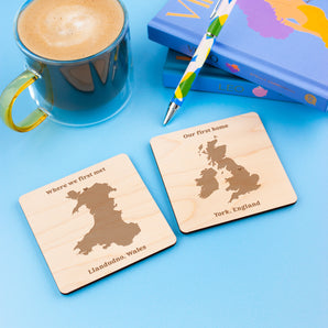 Map Coaster Set