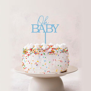 Oh Baby Cake Topper