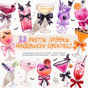 Pretty Spooky Halloween Cocktails