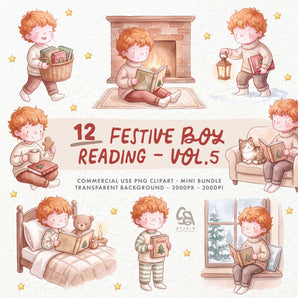 Festive Boys Reading - Vol 5