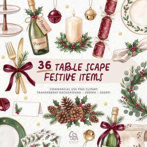 Festive Tablescape
