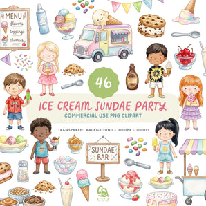 Ice Cream Sundae Party