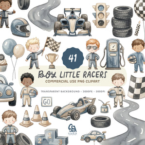 Boy Little Racers