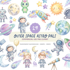 Outer Space Astro Pals