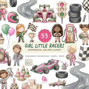 Girl Little Racers