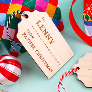 From Father Christmas Tag