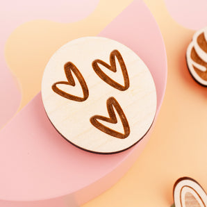 Triple Heart Wall Hook