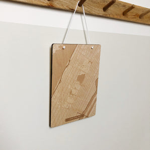 Memory Map Plaque - A4