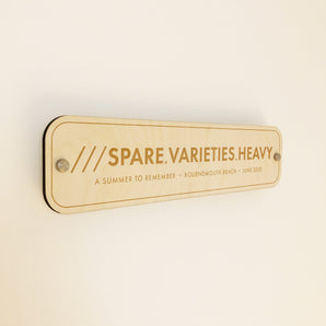 What3Words Location Plaque