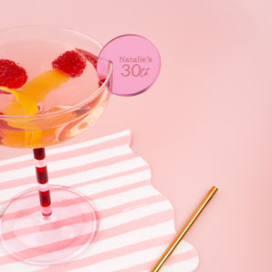 Birthday Party Drink Charms