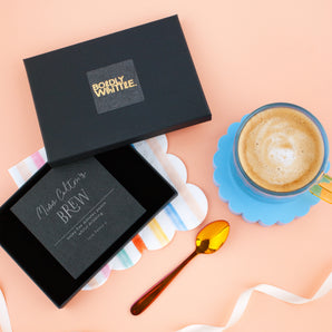 Personalised Teacher's Brew Slate Coaster