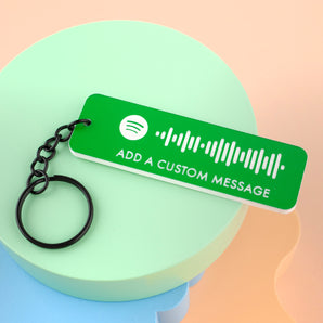 Spotify Keyring - Custom Message