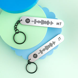 Spotify Shimmer Keyring Set