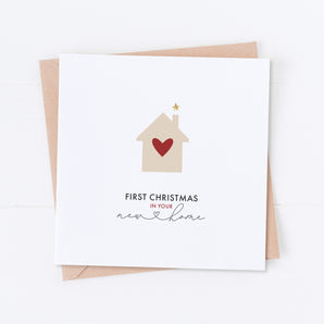 First Christmas in Your/Our New Home Card