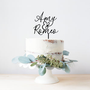 Couples Cake Topper