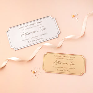 Afternoon Tea Gift Voucher