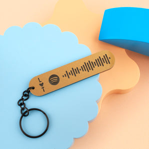 Spotify Shimmer Keyring - Initials