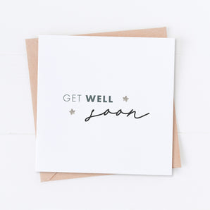 Get Well Soon Stars Card