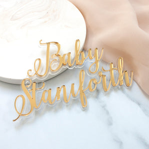 Baby Shower Cake Charm