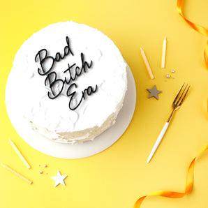 Bad Bitch Era Cake Charm Set