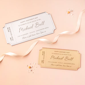 Mother's Day Concert Tickets Gift Voucher