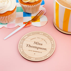 Best Teacher Coaster
