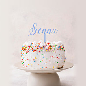 Single Name Cake Topper