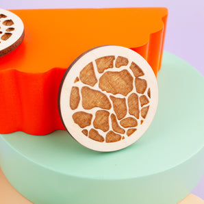 Giraffe Print Wall Hook