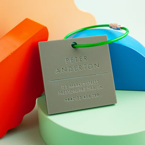 Classic Square Luggage Tag