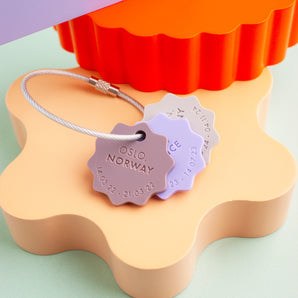 Wavy Circle Travel Tokens