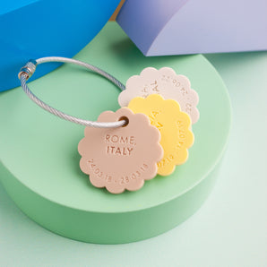 Scallop Circle Travel Tokens