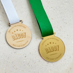 Best Daddy in the World Medal