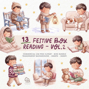 Festive Boys Reading - Vol 2