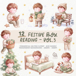 Festive Boys Reading - Vol 3