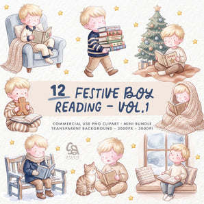 Festive Boys Reading - Vol 1