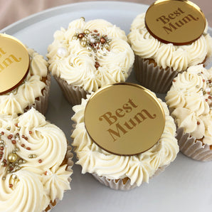 Best Mum Cupcake Disc