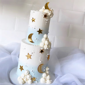 Moon and Stars Cake Charm Bundle