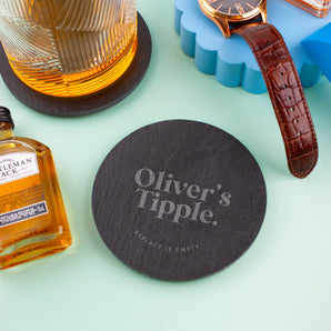 Personalised Drink Slate Coaster