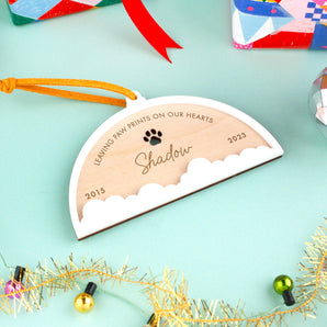 Personalised Pet Remembrance Decoration