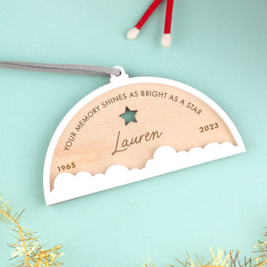Personalised Remembrance Decoration