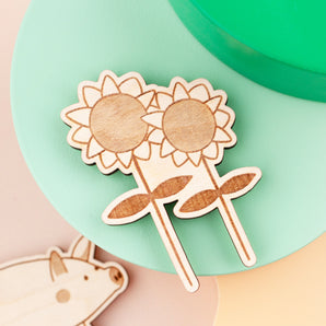 Sunflowers Wall Hook